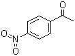 structure of CAS# 100-19-6, 4'-Nitroacetophenone