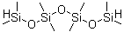structure of CAS# 1000-05-1, 1,1,3,3,5,5,7,7-Octamethyltetrasiloxane