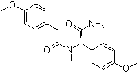 CAS # 1000307-35-6, N-[(1R)-2-Amino-1-(4-methoxyphenyl)-2-oxoethyl]-4-methoxybenzeneacetamide