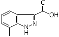 structure of CAS# 1000340-53-3, 7-甲基-1H-吲唑-3-甲酸
