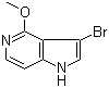 CAS # 1000341-22-9, 3-Bromo-4-methoxy-1H-pyrrolo[3,2-c]pyridine