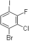 structure of CAS# 1000573-03-4, 1-溴-2-氯-3-氟-4-碘苯