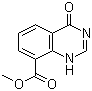 structure of CAS# 1000578-10-8, Methyl 3,4-dihydro-4-oxoquinazoline-8-carboxylate