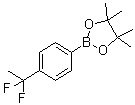 structure of CAS# 1000994-94-4, 2-[4-(1,1-Difluoroethyl)phenyl]-4,4,5,5-tetramethyl-1,3,2-dioxaborolane