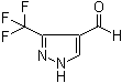 structure of CAS# 1001020-14-9, 3-(三氟甲基)-1H-吡唑-4-甲醛