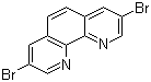 structure of CAS# 100125-12-0, 3,8-二溴菲罗啉