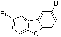 structure of CAS# 10016-52-1, 2,8-Dibromodibenzo[b,d]furan
