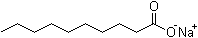 structure of CAS# 1002-62-6, 癸酸钠