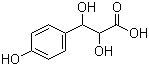 structure of CAS# 100201-57-8, 2,3-Dihydroxy-3-(4-hydroxyphenyl)propanoic acid