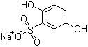 structure of CAS# 10021-55-3, 2,5-二羟基苯磺酸钠盐