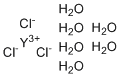 structure of CAS# 10025-94-2, Yttrium trichloride hexahydrate