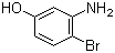 structure of CAS# 100367-37-1, 3-氨基-4-溴苯酚