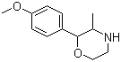 CAS # 100369-95-7, 2-(4-Methoxyphenyl)-3-methylmorpholine
