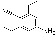 structure of CAS# 1003708-27-7, 4-氨基-2,6-二乙基苯甲腈