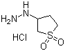 structure of CAS# 1004-15-5, 3-环丁砜基肼盐酸盐