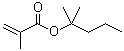 CAS # 100472-88-6, 2-Methyl-2-propenoic acid 1,1-dimethylbutyl ester