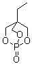 4-Ethyl-2,6,7-trioxa-1-phosphabicyclo[2.2.2]octane 1-oxide molecular structure (CAS 1005-93-2)