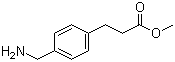 structure of CAS# 100511-78-2, Methyl 3-[4-(aminomethyl)phenyl]propionate