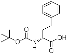 structure of CAS# 100564-78-1, Boc-L-homophenylalanine