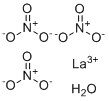 structure of CAS# 100587-94-8, 硝酸镧(III)水合物