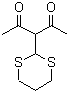 CAS # 100596-16-5, 3-(1,3-Dithian-2-yl)-2,4-pentanedione