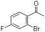 structure of CAS# 1006-39-9, 2'-溴-4'-氟苯乙酮