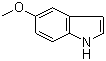 structure of CAS# 1006-94-6, 5-甲氧基吲哚