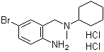 CAS 登录号：10076-98-9, 2-氨基-5-溴-N-环己基-N-甲基苄胺二盐酸盐