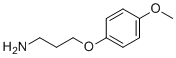 structure of CAS# 100841-00-7, 3-(4-甲氧基苯氧基)丙烷-1-胺