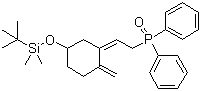 structure of CAS# 100858-27-3, 叔丁基[3-[2-(二苯基膦酰)亚乙基]-4-亚甲基环己基氧基]二甲基硅烷