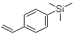 structure of CAS# 1009-43-4, 4-Trimethylsilylstyrene