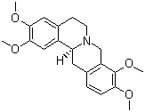 structure of CAS# 10097-84-4, Tetrahydropalmatine