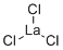 structure of CAS# 10099-58-8, 氯化镧(III)