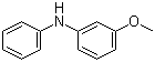 structure of CAS# 101-16-6, 3-甲氧基二苯胺