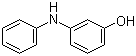 structure of CAS# 101-18-8, 3-Hydroxydiphenylamine