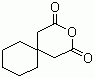 structure of CAS# 1010-26-0, 1,1-环己基二乙酸酐