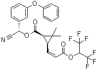 structure of CAS# 101007-06-1, 氟丙菊酯