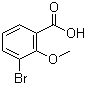 CAS # 101084-39-3, 3-Bromo-2-methoxybenzoic acid