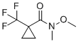 CAS # 1011460-56-2, N-methoxy-N-methyl-1-(trifluoromethyl)cyclopropane-1-carboxamide
