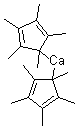 structure of CAS# 101200-05-9, Bis(pentamethylcyclopentadienyl)calcium