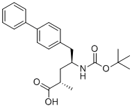 structure of CAS# 1012341-52-4, (2S,4S)-5-(联苯-4-基)-4-[(叔-丁氧羰基)氨基]-2-甲基戊酸