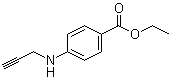 structure of CAS# 101248-36-6, 4-(2-丙炔-1-氨基)苯甲酸乙酯