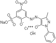 structure of CAS# 10127-27-2, 酸性橙 74