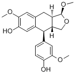 CAS # 101312-79-2, Formosanol, Tsugacetal, (1S,3aR,4S,9aR)-1,3,3a,4,9,9a-Hexahydro-4-(4-hydroxy-3-methoxyphenyl)-1,7-dimethoxynaphtho[2,3-c]furan-6-ol