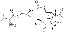 structure of CAS# 101312-92-9, Valnemulin