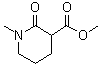 structure of CAS# 101327-98-4, 1-甲基-2-氧代-3-哌啶羧酸甲酯