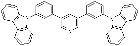 structure of CAS# 1013405-25-8, 9,9'-(3,5-Pyridinediyldi-3,1-phenylene)bis-9H-carbazole