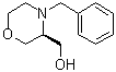 structure of CAS# 101376-25-4, (3S)-4-(苯基甲基)-3-吗啉甲醇