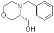 structure of CAS# 101376-26-5, (3R)-4-(苯基甲基)-3-吗啉甲醇