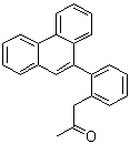 CAS 登录号：1013933-56-6, 1-[2-(9-菲基)苯基]-2-丙酮